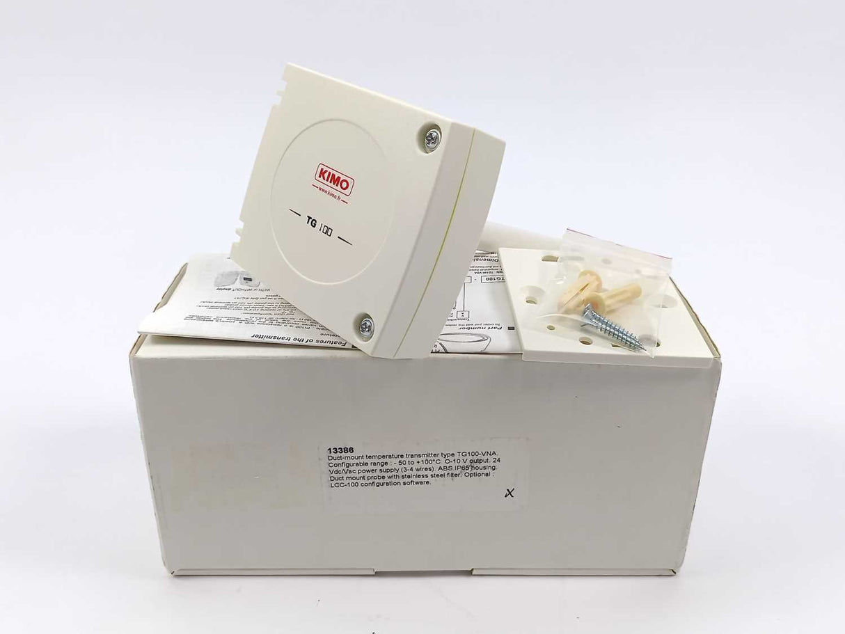 KIMO TG100-VNA 13386 Duct-mount temperature transmitter