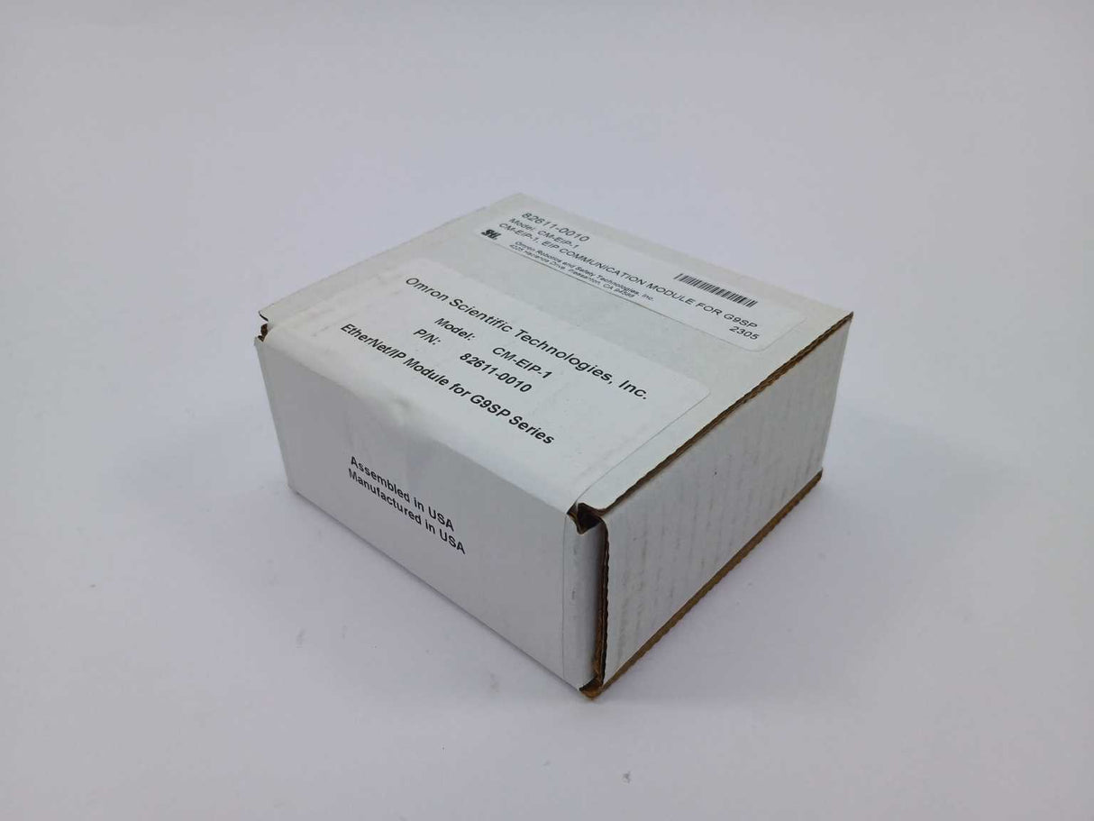 OMRON CM-EIP-1 82611-0010 EtherNet/IP Module for G9SP Series