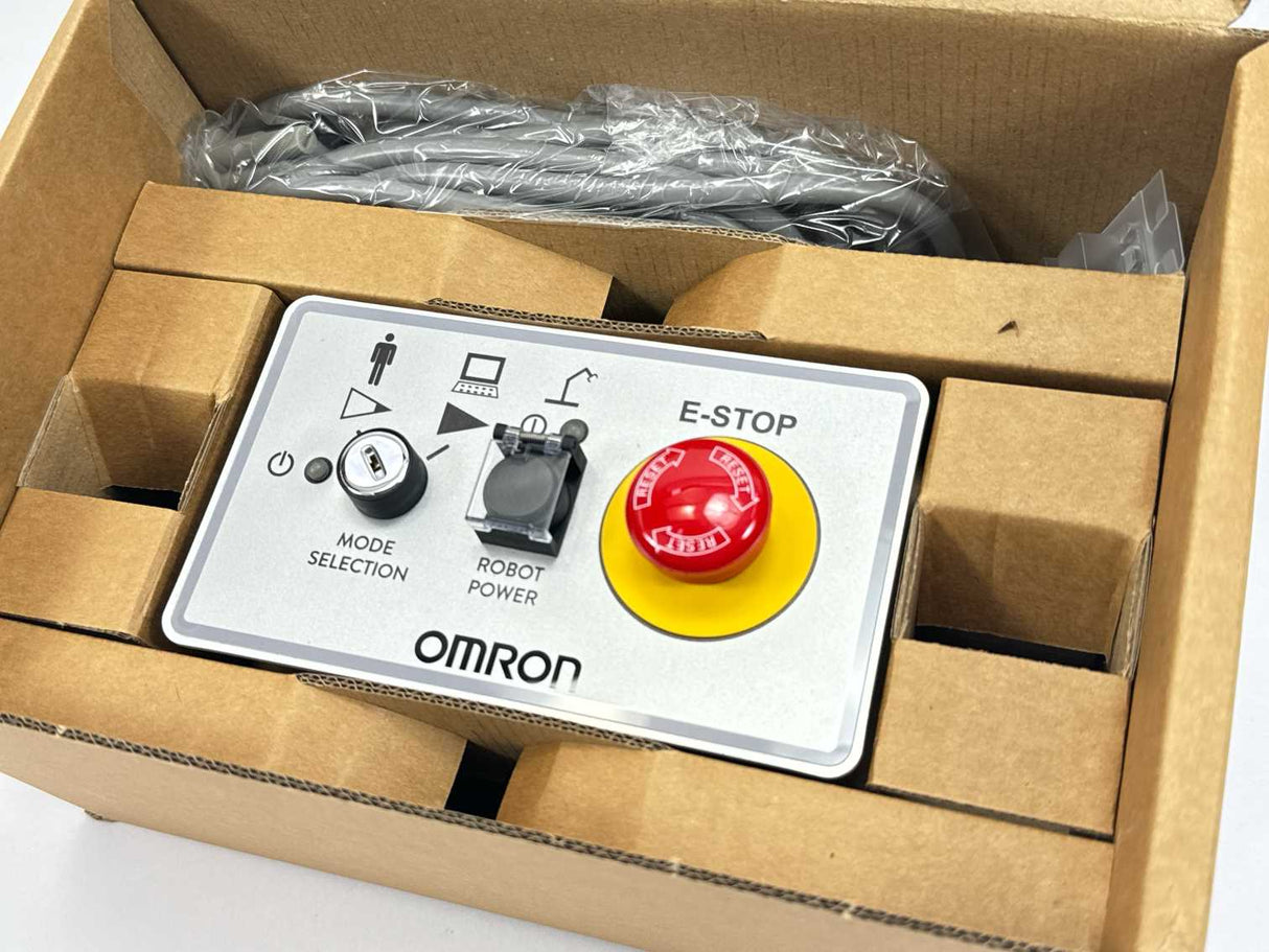 OMRON RS4-2053102 i4-350L Scara w/ 19354-010 Controller & front panel Kit