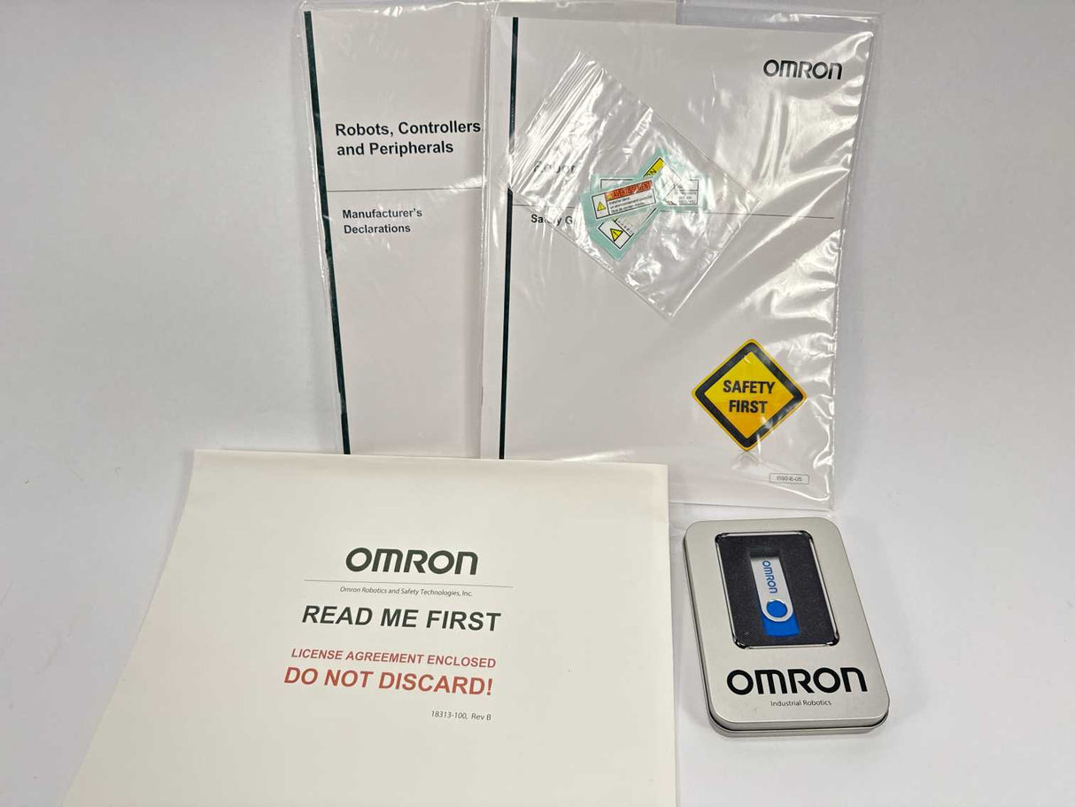 OMRON RS4-2053102 i4-350L Scara w/ 19354-010 Controller & front panel Kit