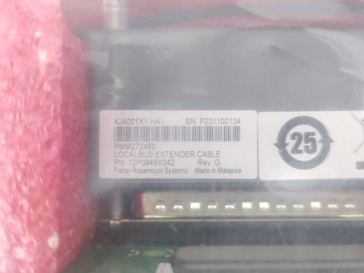 Emerson Fisher Rosemount 12P0949X042 KJ4001X1-HA1 Localbus Extender Cable