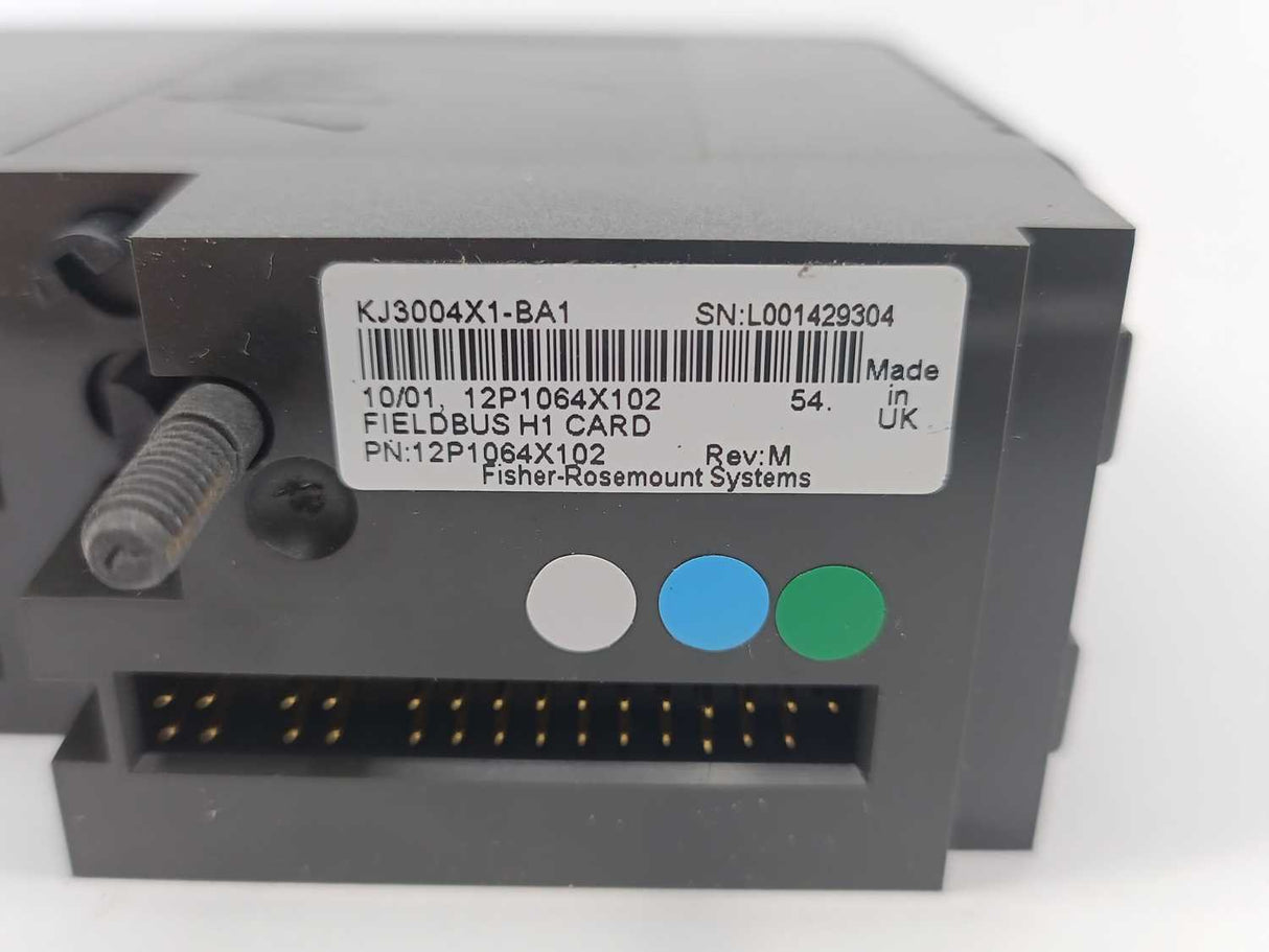 Fisher-Rosemount Systems 12P1064X102 KJ3004X1-BA1 Fieldbus H1 Module