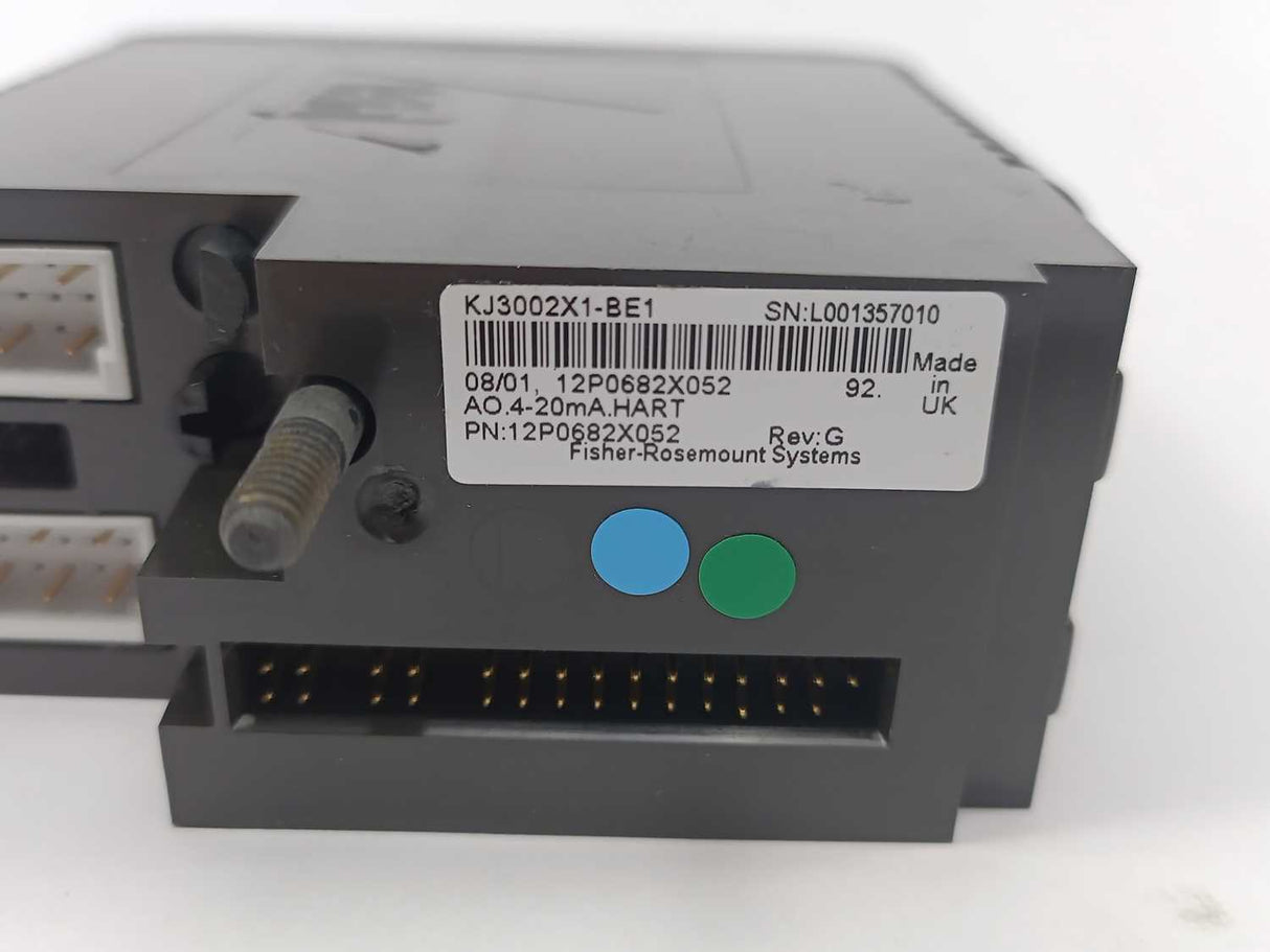 Fisher-Rosemount Systems 12P0682X052 KJ3002X1-BE1 Analog Output