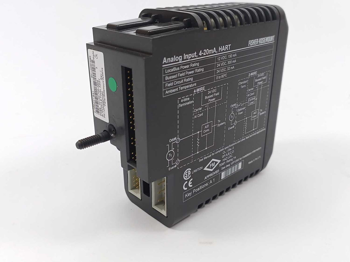 Fisher-Rosemount Systems 12P0680X062 KJ3002X1-BA1 Analog Input