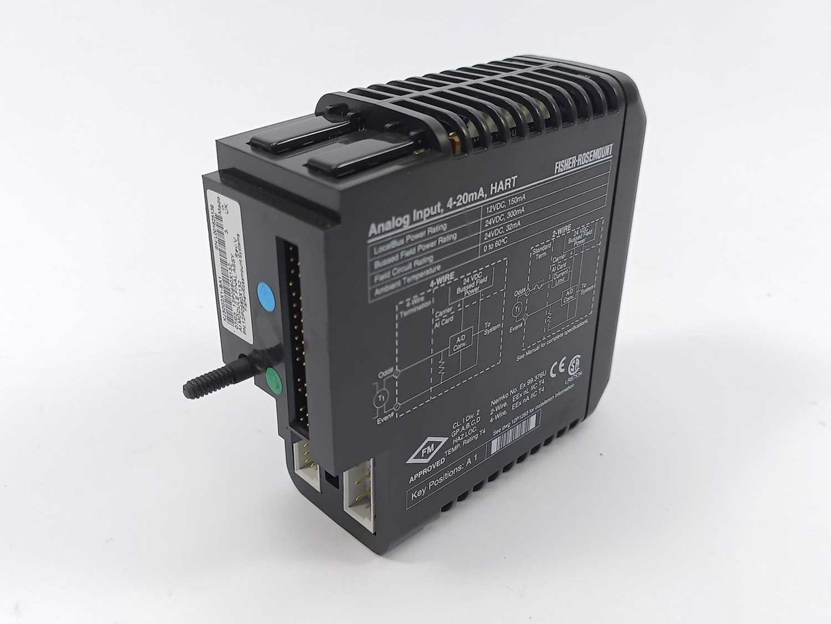 Fisher-Rosemount Systems 12P0680X132 KJ3002X1-BA1 Analog Input