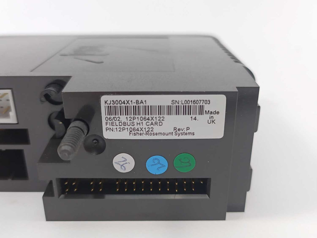 Fisher-Rosemount Systems 12P1064X122 KJ3004X1-BA1 Fieldbus H1