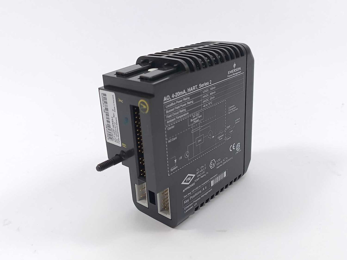 Fisher-Rosemount Systems 12P2531X112 KJ3221X1-BA1 AO, 4-20mA