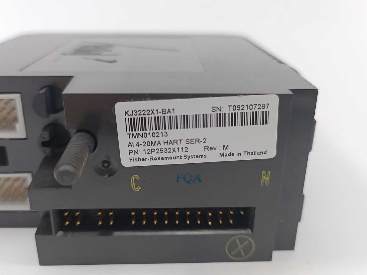 Fisher-Rosemount Systems 12P2532X112 KJ3222X1-BA1 AI, 4-20mA