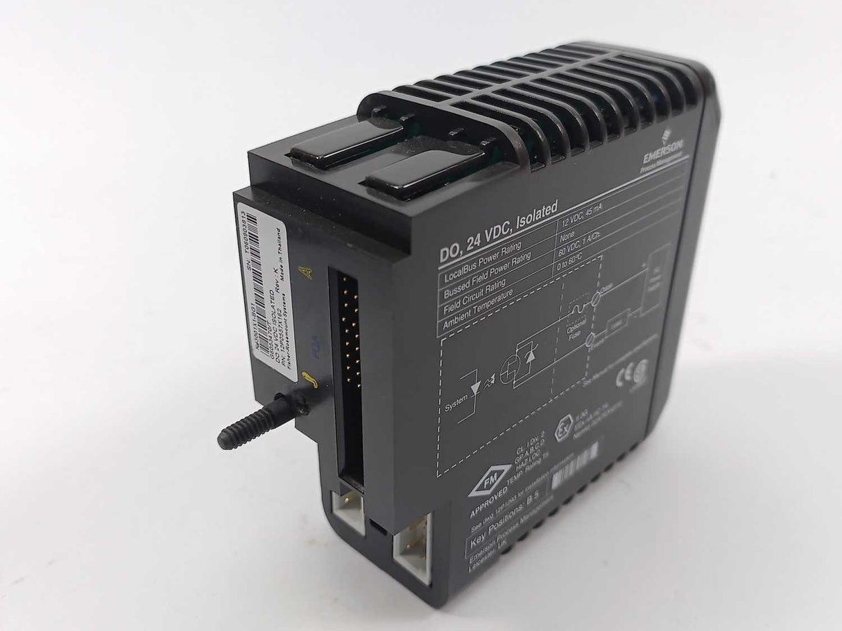Fisher-Rosemount Systems 12P0557X162 KJ3001X1-BG1 DO 24VDC Isolated