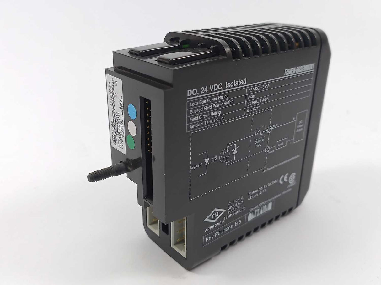 Fisher-Rosemount Systems 12P0557X152 KJ3001X1-BG1 DO 24VDC Isolated