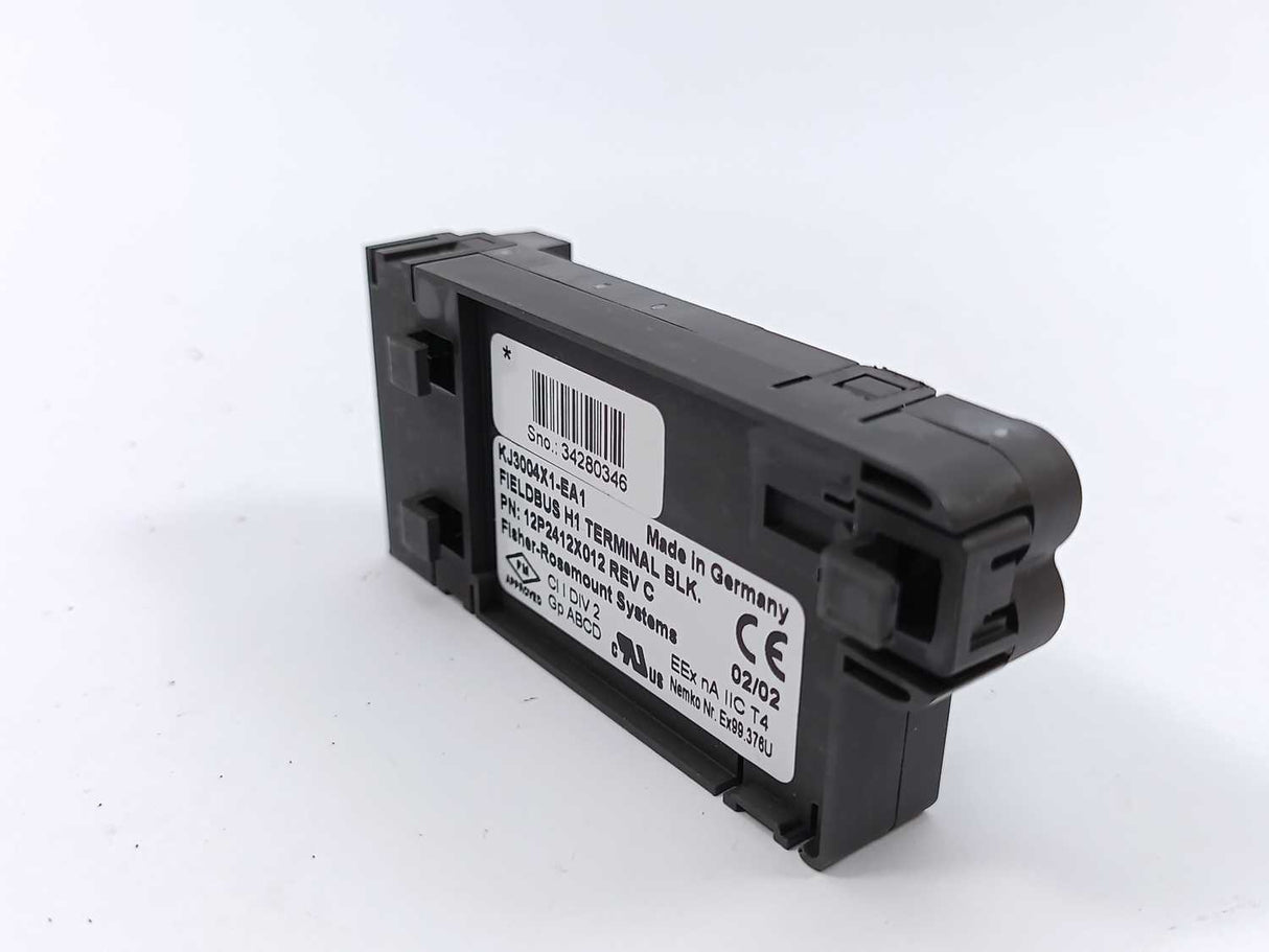Fisher-Rosemount Systems 12P2412X012 KJ3004X1-EA1 Fieldbus H1 Terminal Block