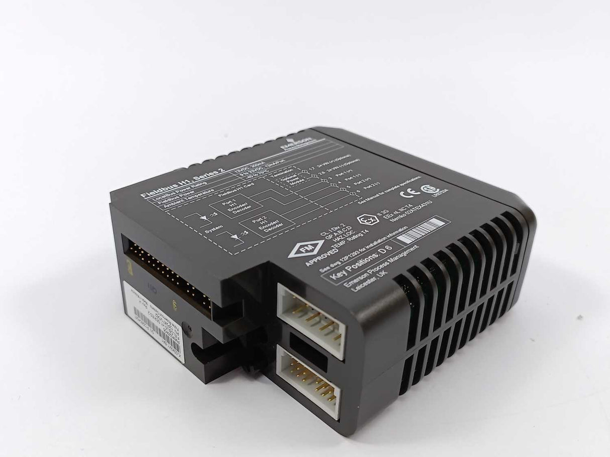 Fisher-Rosemount Systems 12P2471X062 KJ3242X1-BA1 Fieldbus H1 Series 2