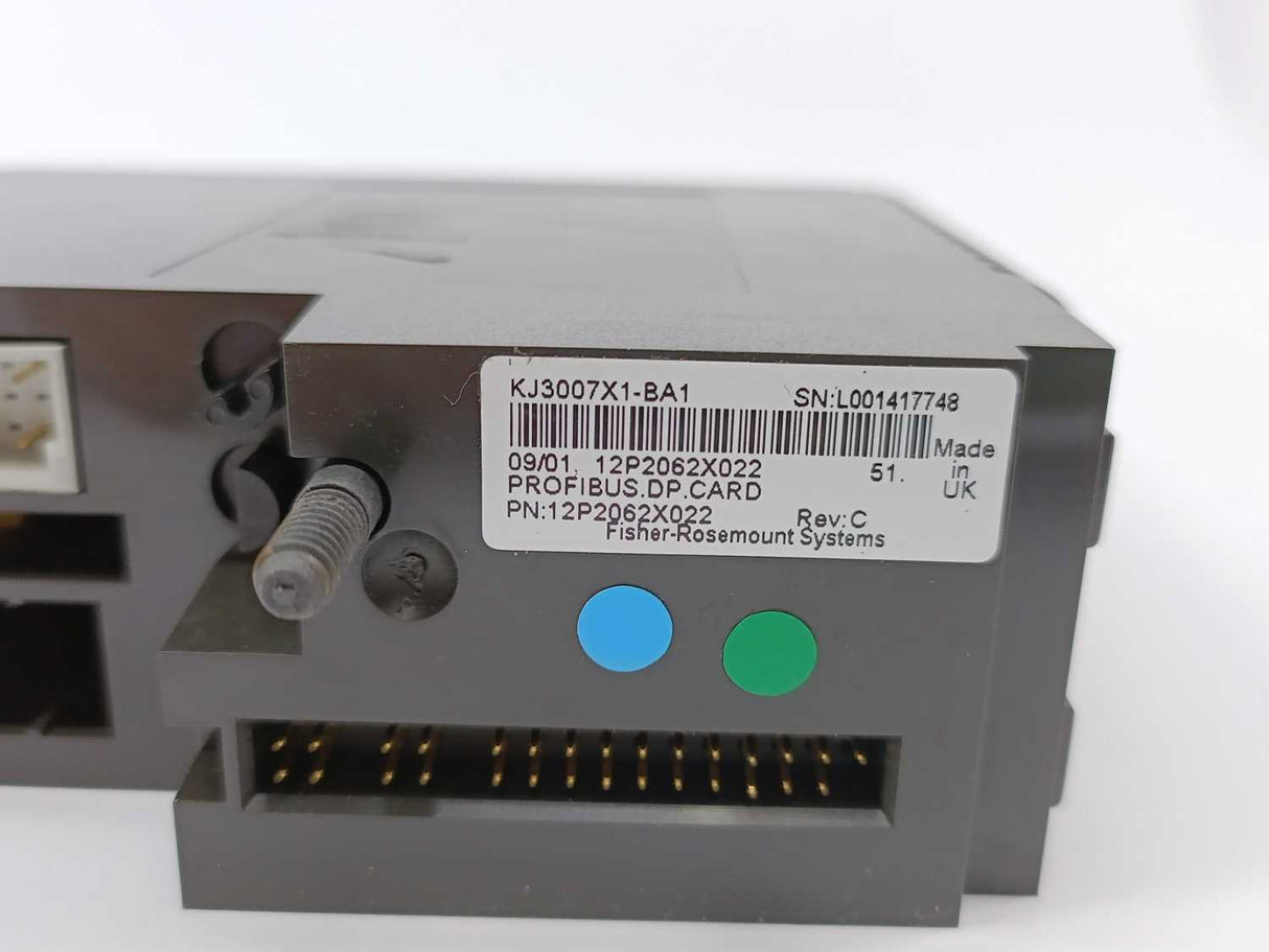 Fisher-Rosemount Systems 12P2062X022 KJ3007X1-BA1 Profibus DP