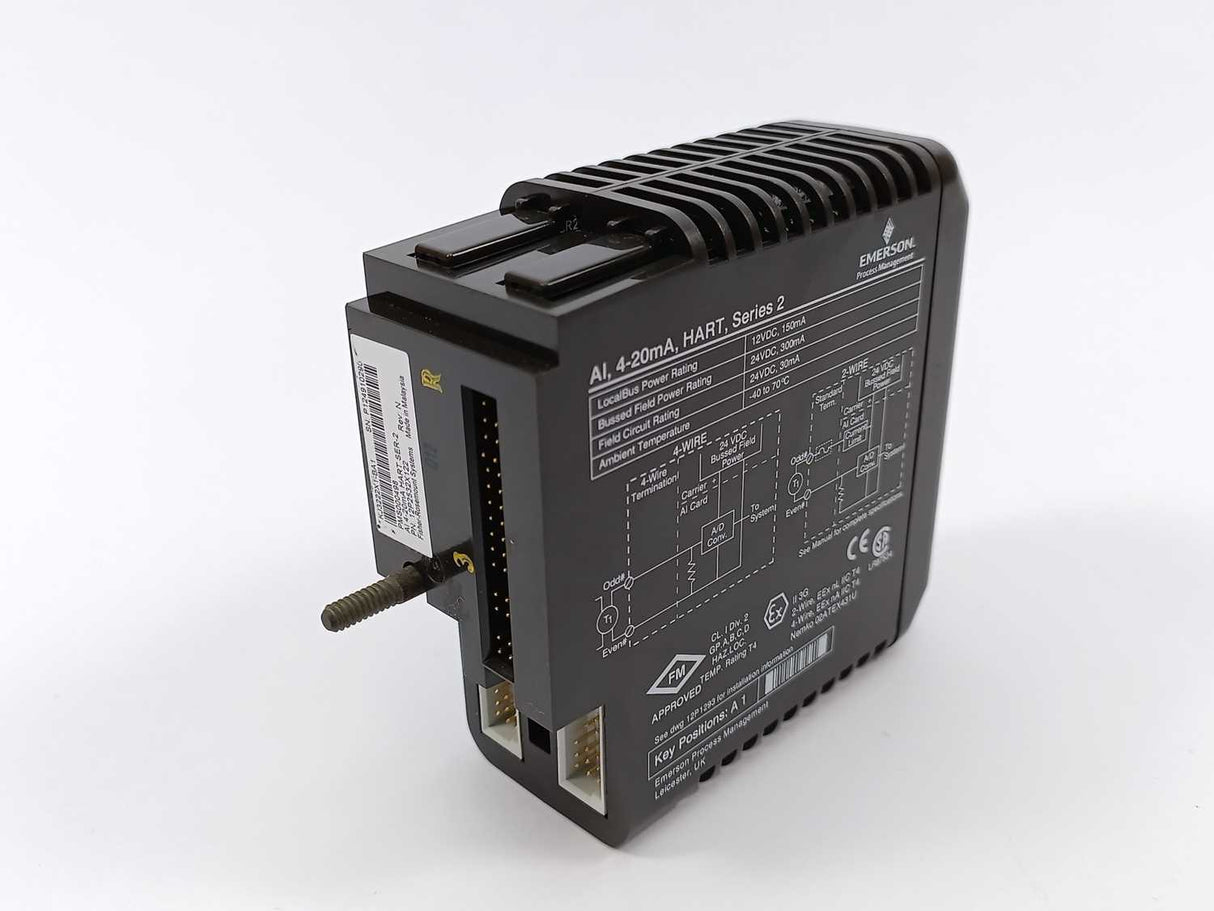 Fisher-Rosemount Systems 12P2532X122 KJ3222X1-BA1 AI, 4-20mA