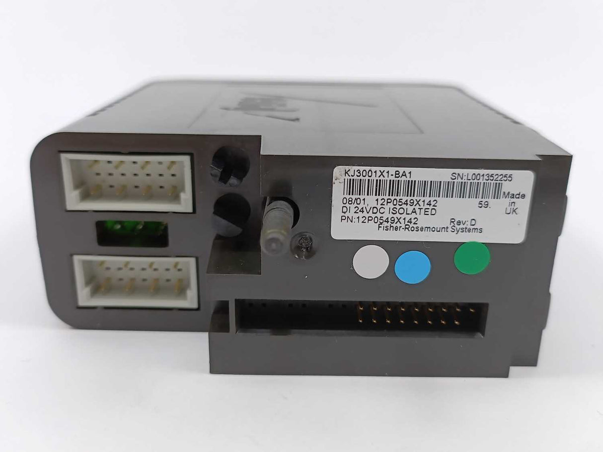 Fisher-Rosemount Systems 12P0549X142 KJ3001X1-BA1 DI 24VDC Isolated