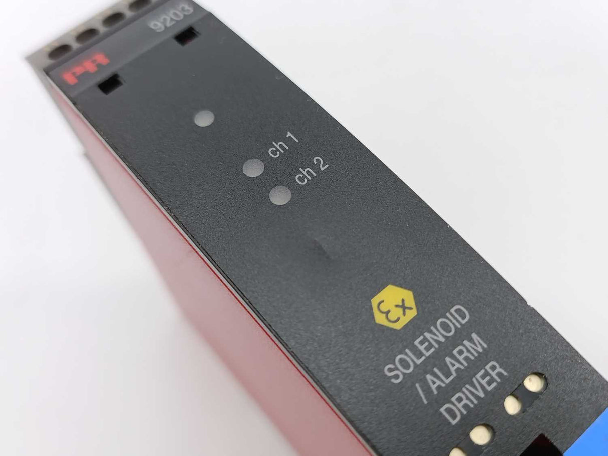 PR Electronics 9203B1B Ex Certified Solenoid / Alarm Driver