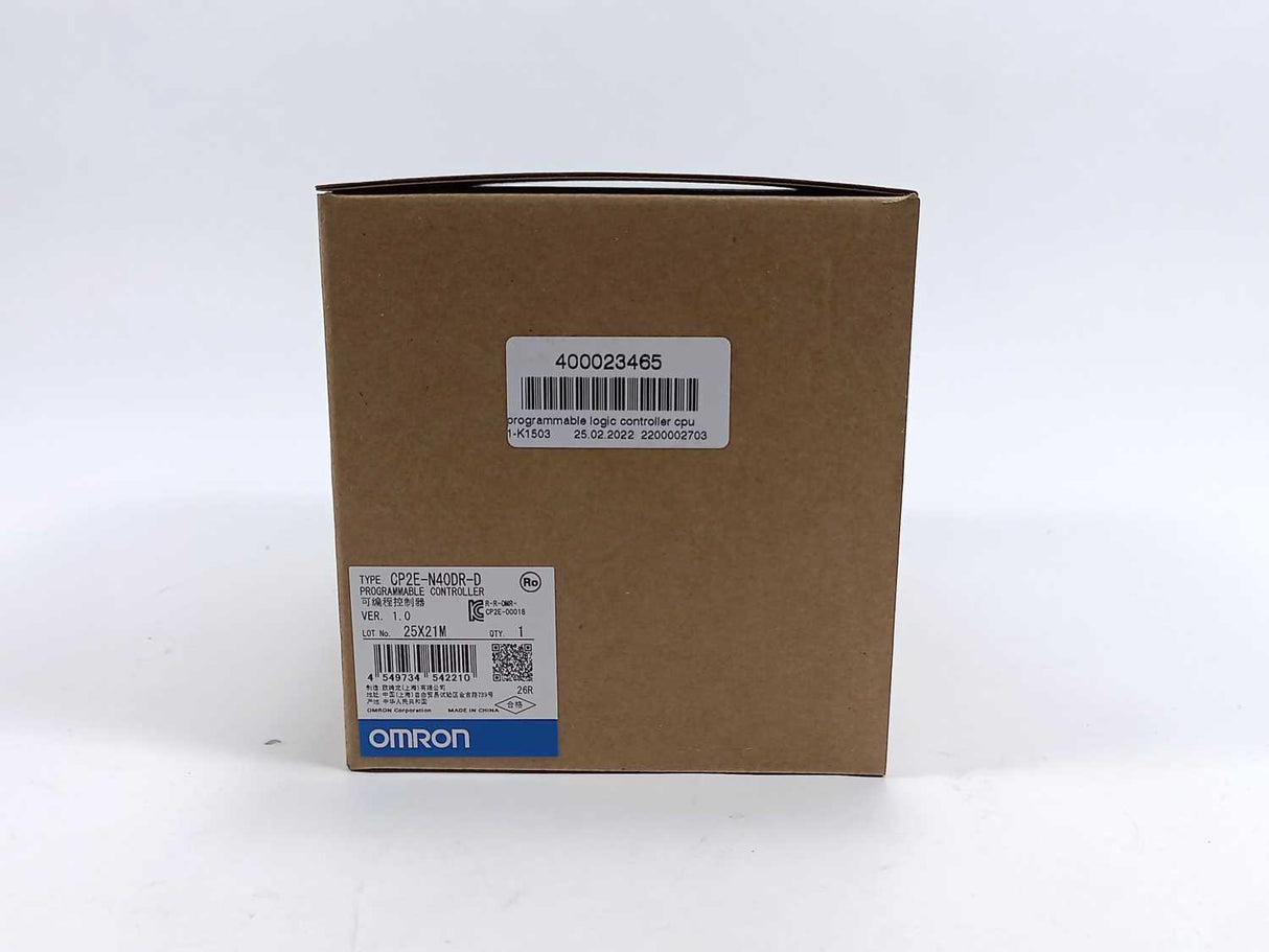 OMRON CP2E-N40DR-D Programmable controller