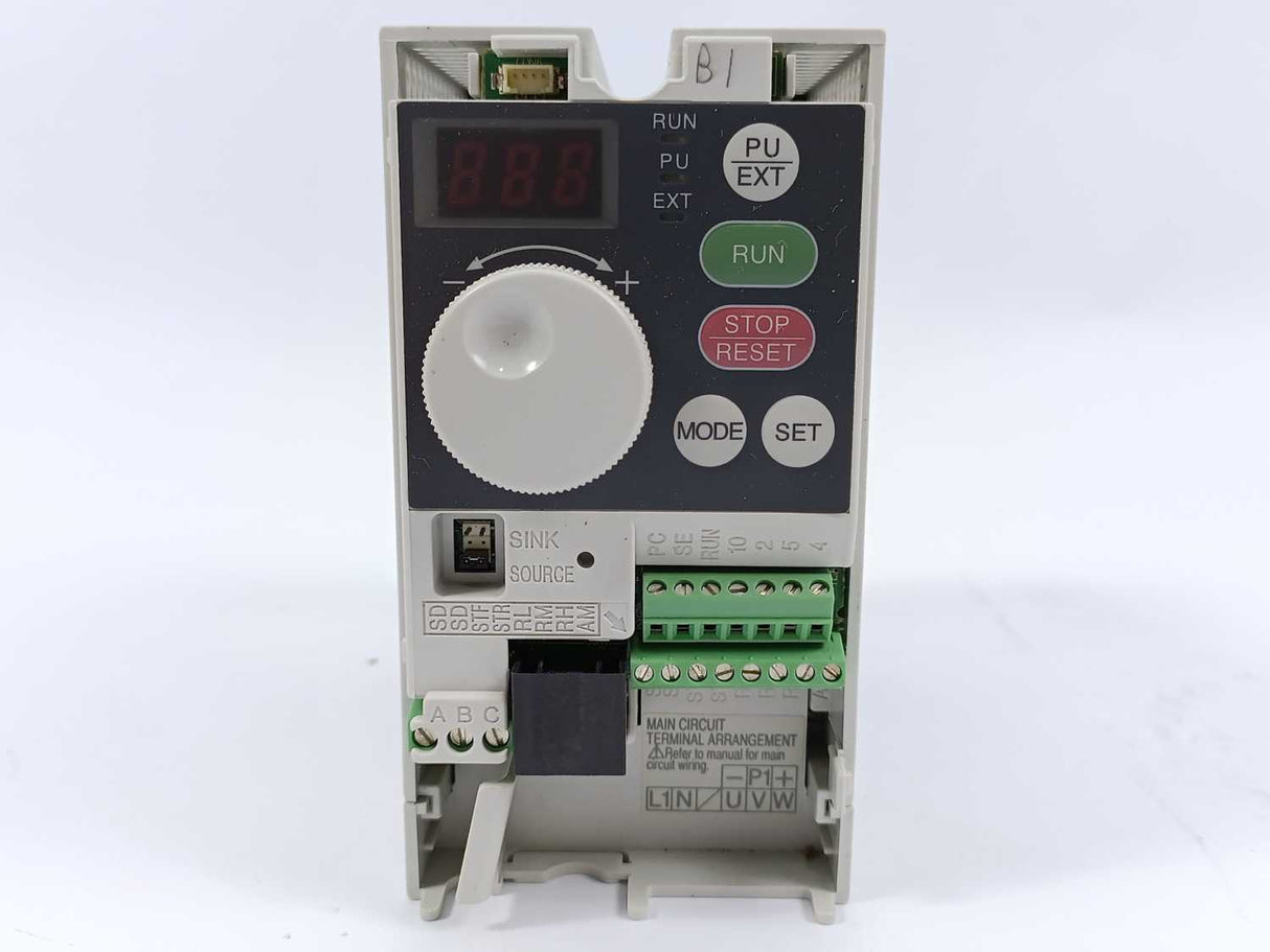 Mitsubishi FR-S520SE-0. 4K-EC S500 Inverter 0,4kW