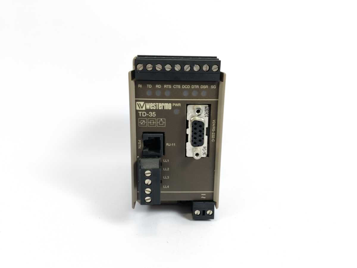 WESTERMO 3613-0001 TD-35 LV Leased Line Modem