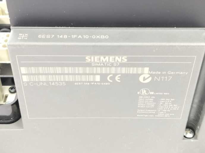 Siemens 6ES7 148-1FA10-0XB0 SIMATIC S7 Frequency Converter, 1.5kW