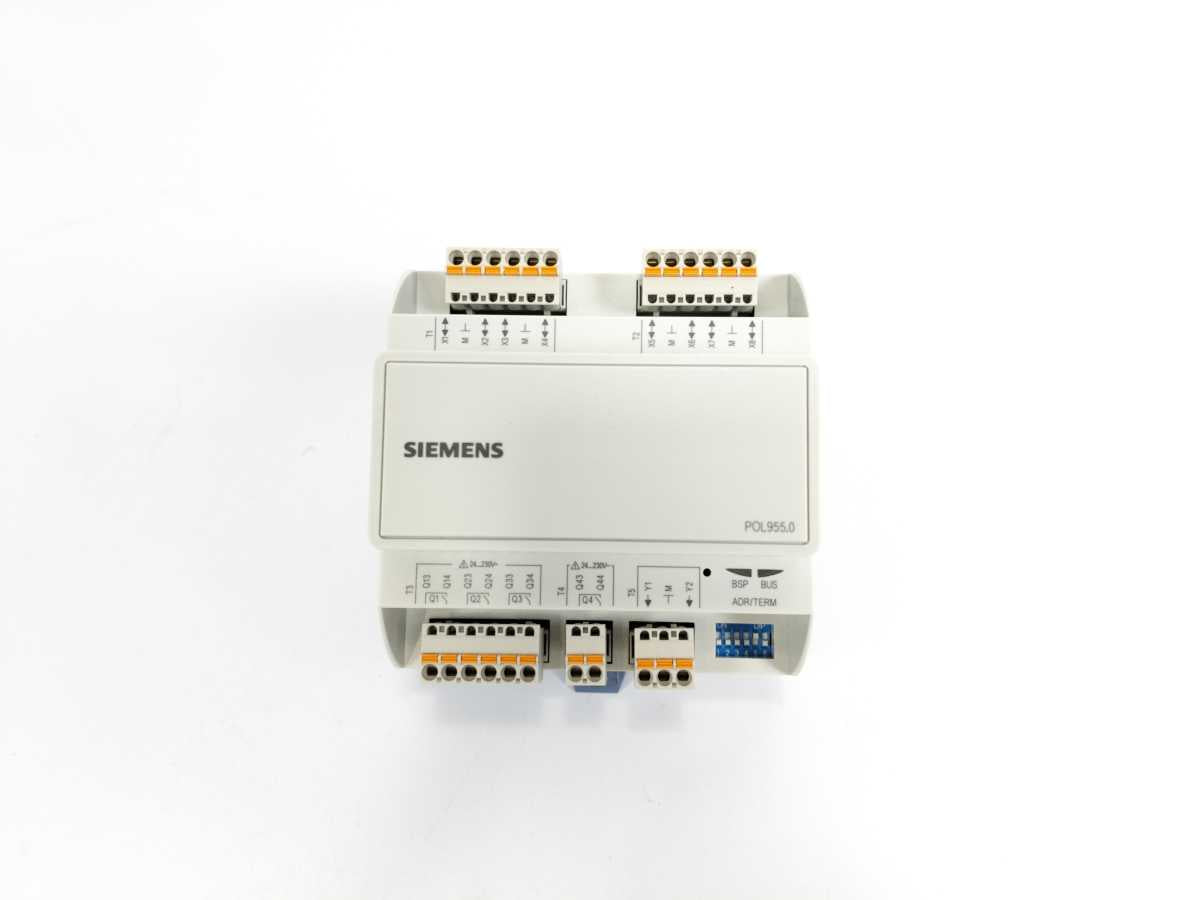 Siemens S55663-J550-A100 POL955.00/STD, extension module; 24 VAC/DC