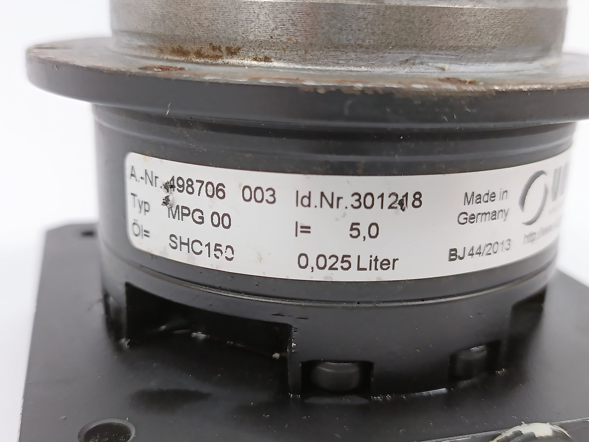 Vogel 301218 MPG 00 i=5,0 planetary gear