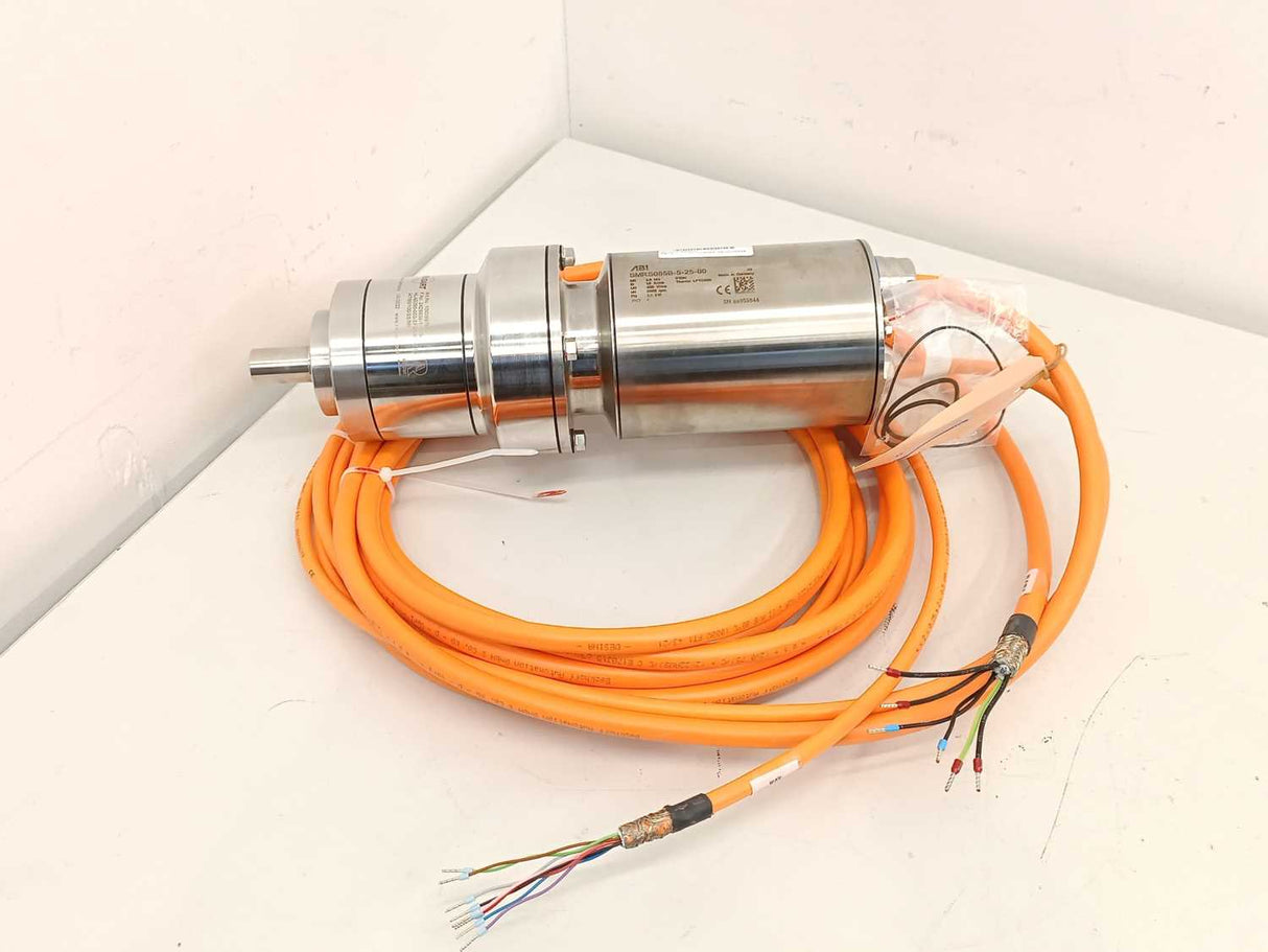 ABI 791549010 SMRS085B-5-25-00 0,5kW Servo Motor w/ Neugart 100399797 Gearbox