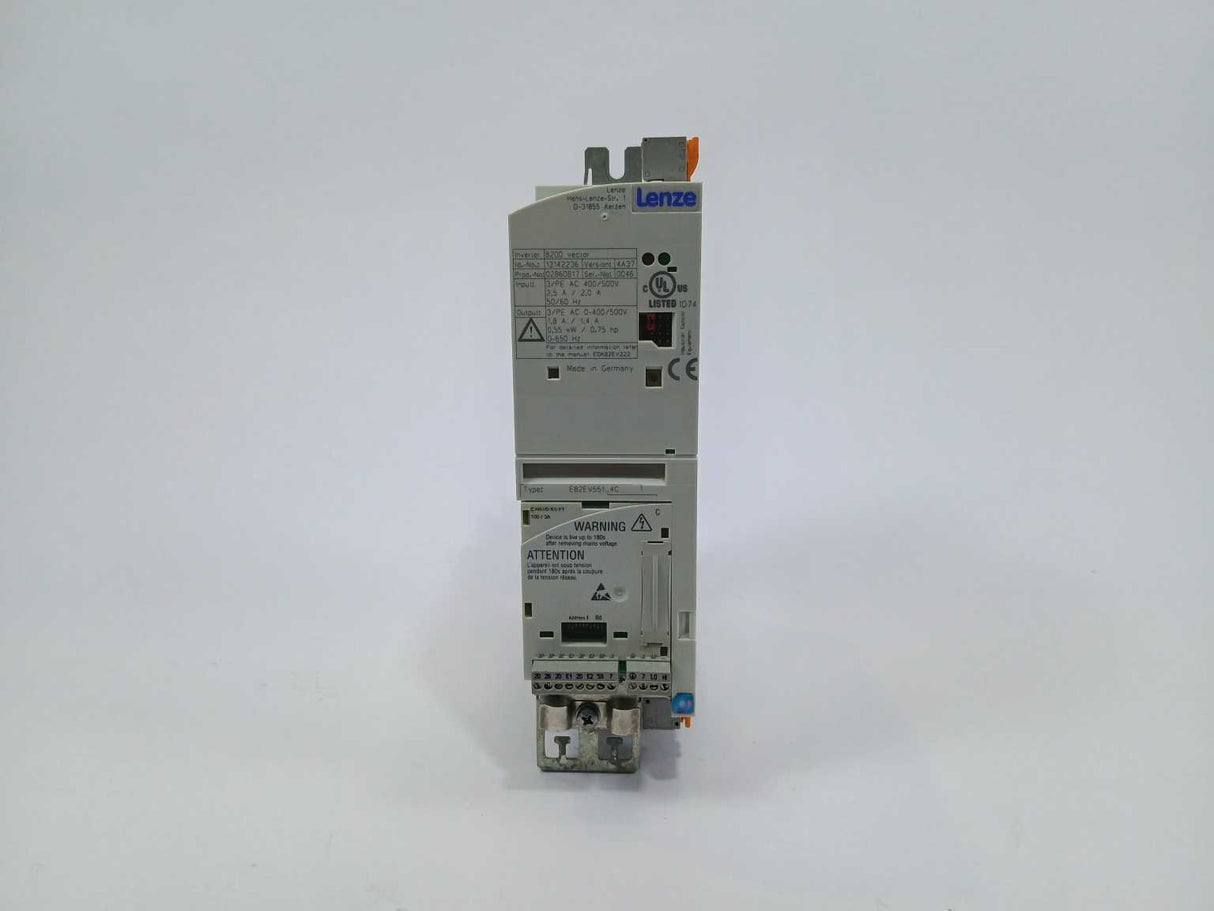 LENZE E82EV551C4C 13142236 8200 Frequency Inverter