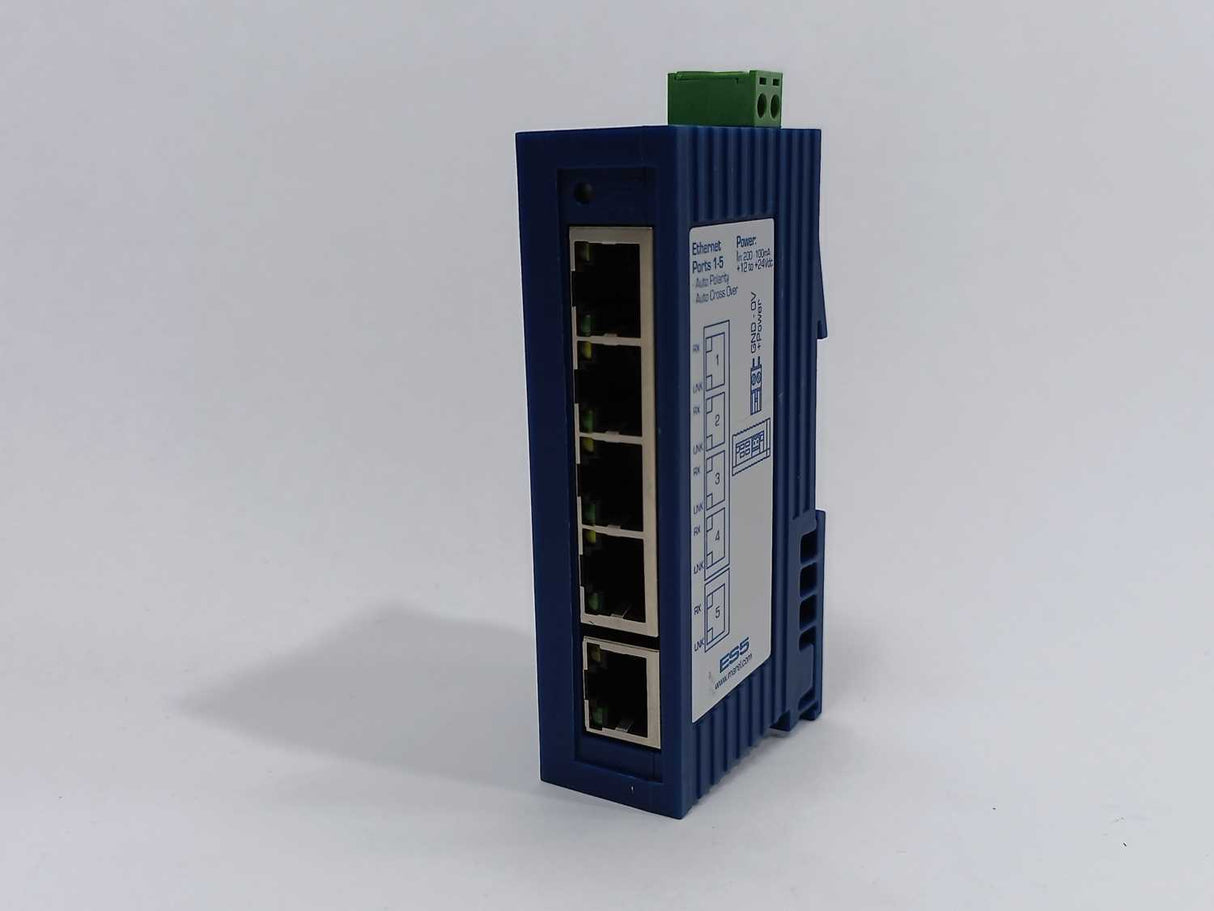 marel ELM-ENET-ES5 ES5 5 Port Ethernet Rail Switch