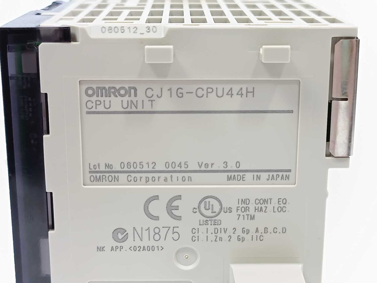 OMRON CJ1G-CPU44H CPU Unit