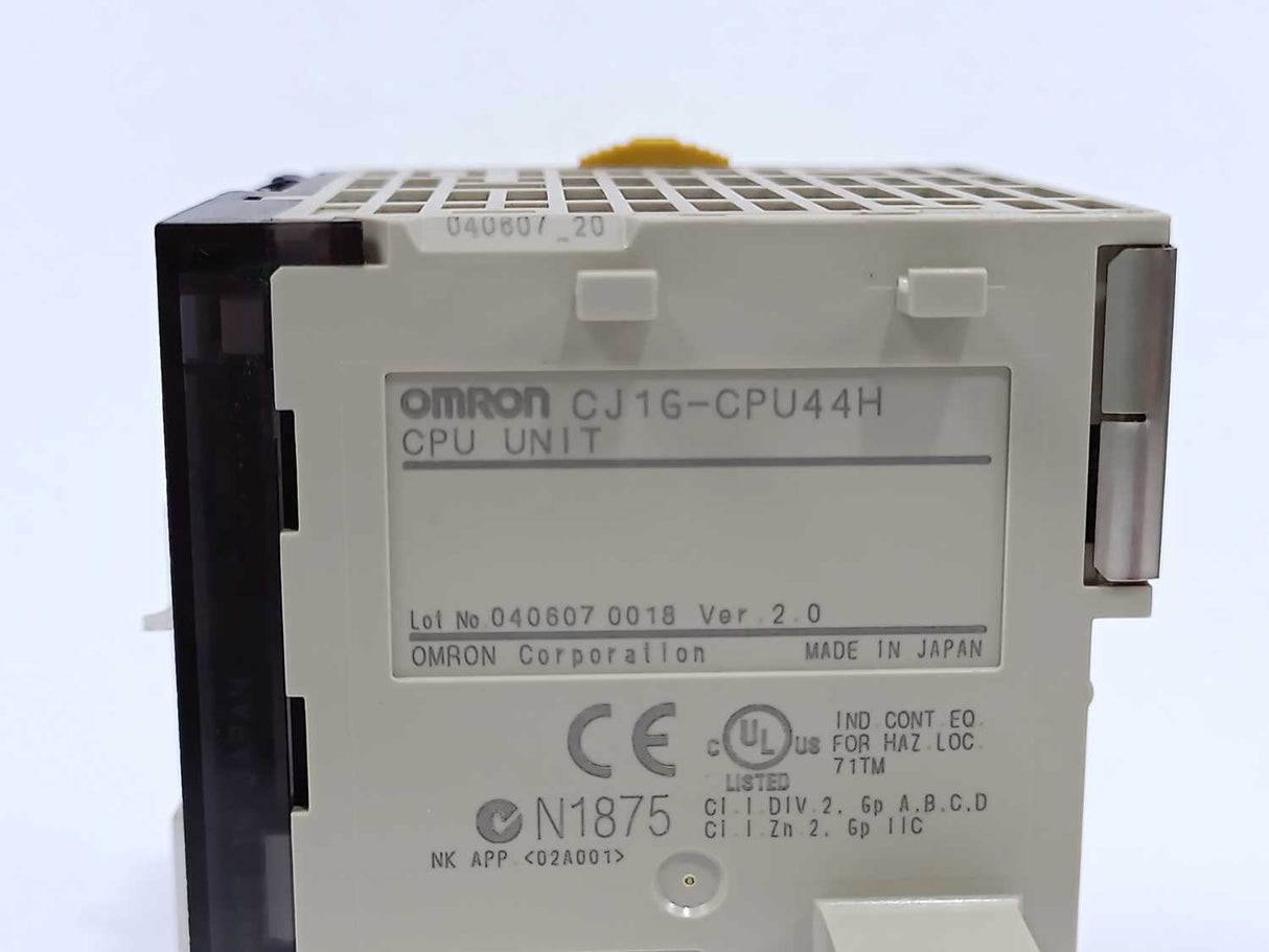 OMRON CJ1G-CPU44H CPU Unit