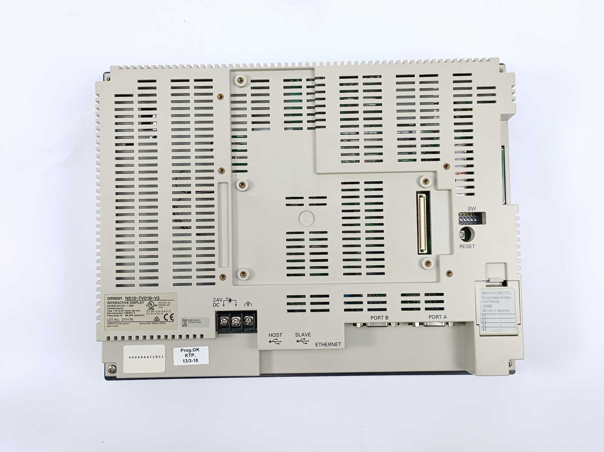 OMRON NS10-TV01B-V2 Interactive Display