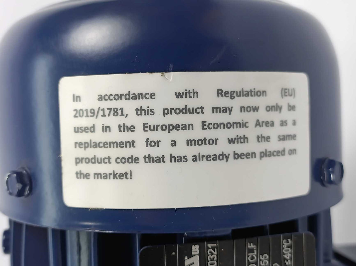 LENZE MDEMAXX063-42C0U G50AB045MHBR2C Geared Inverter Duty Motor