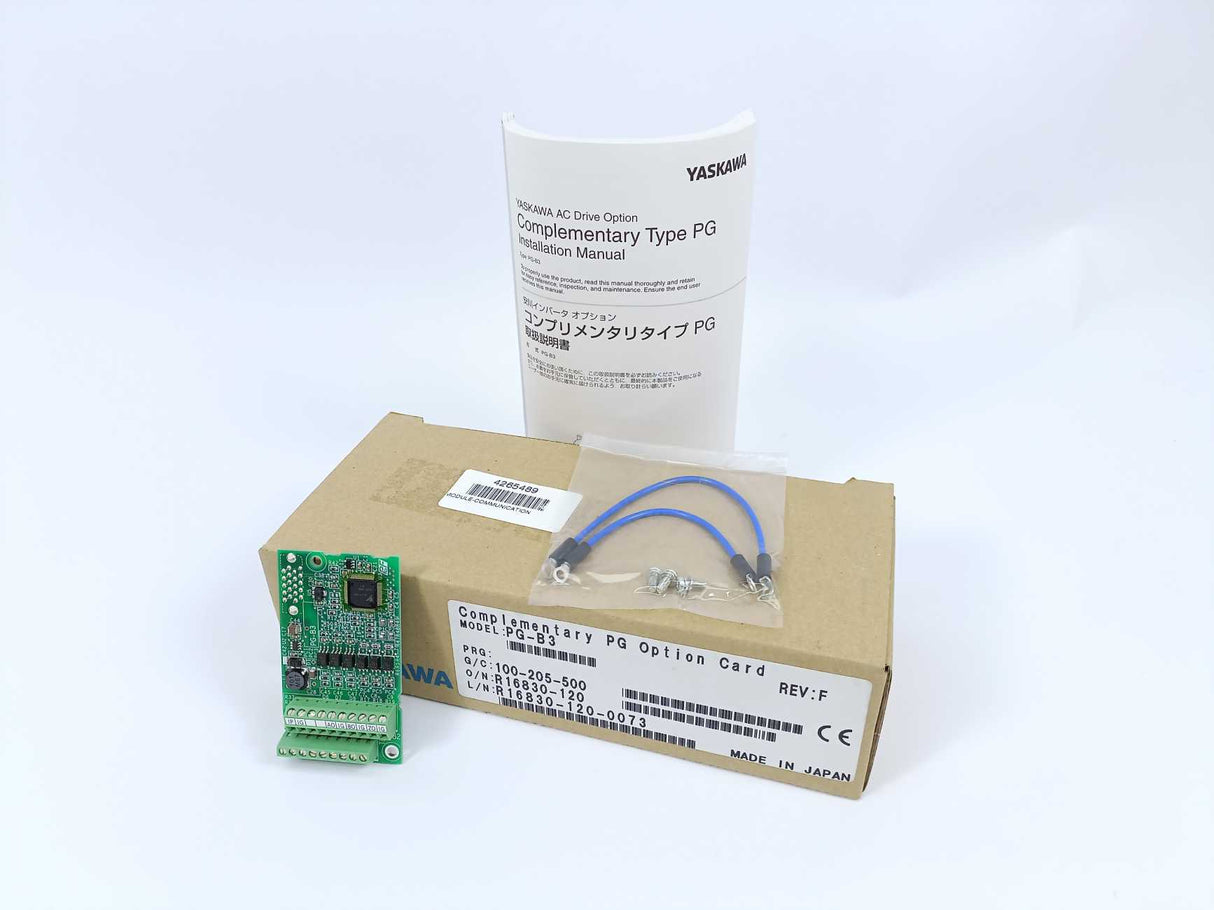 YASKAWA PG-B3 Complementary PG Option Card