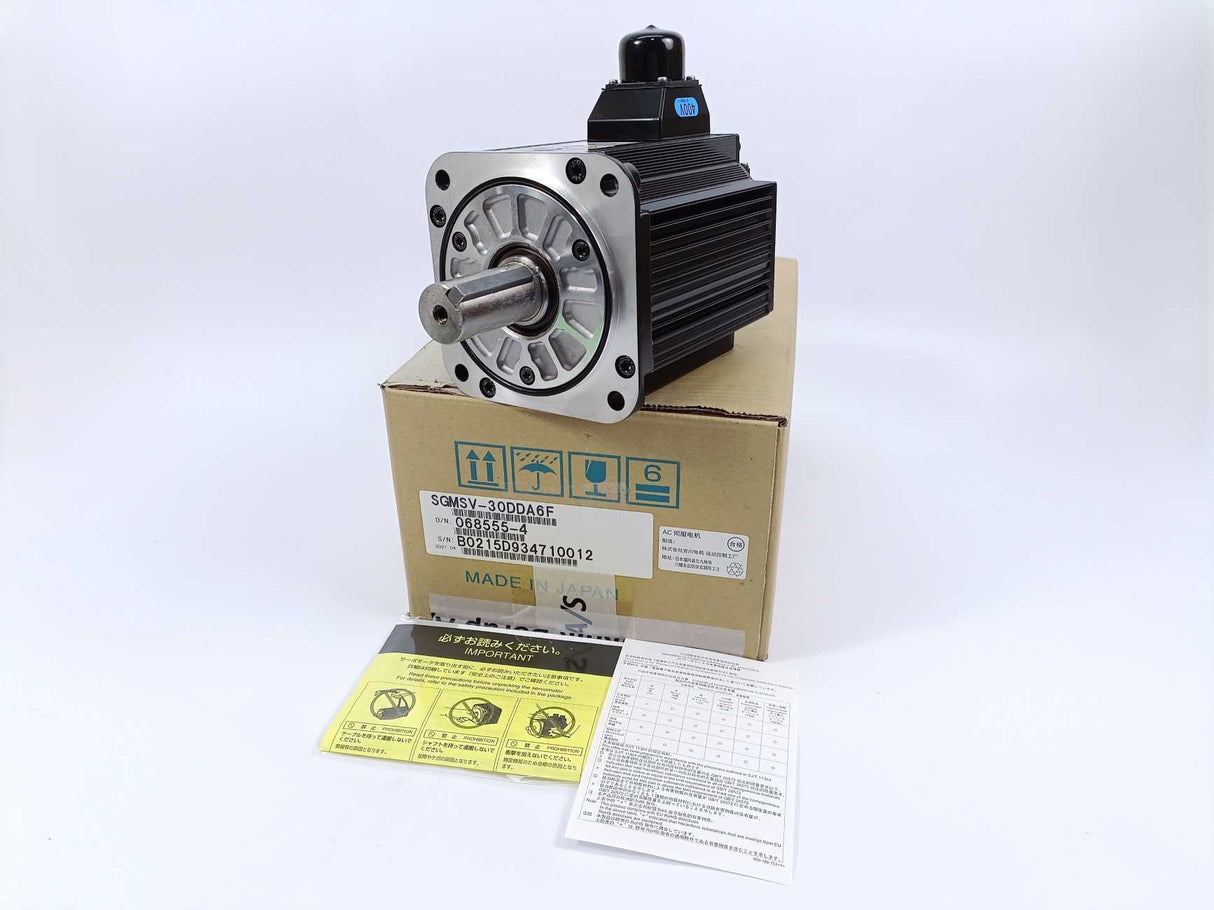 YASKAWA SGMSV-30DDA6F AC Servo Motor