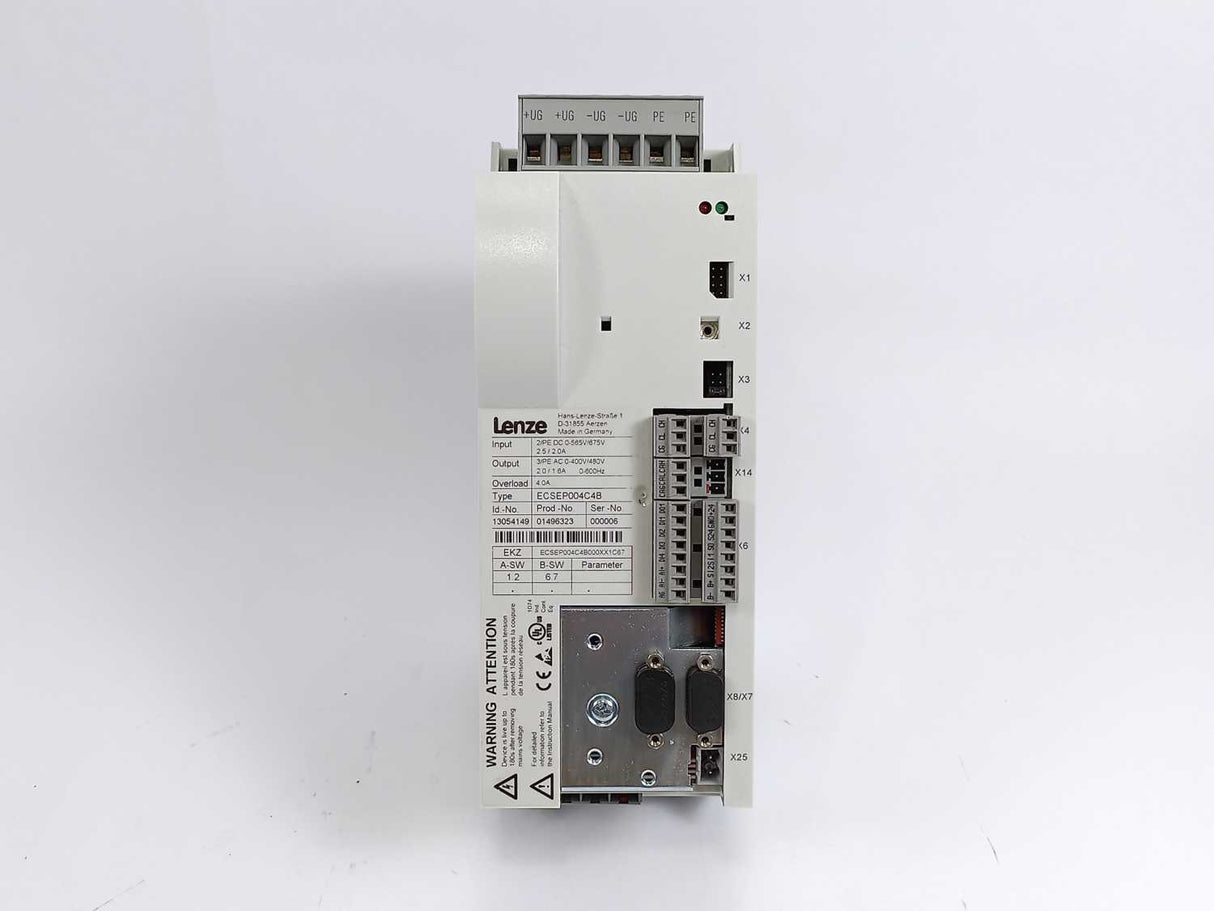 LENZE ECSEP004C4B 13054149 Servo Axis Module