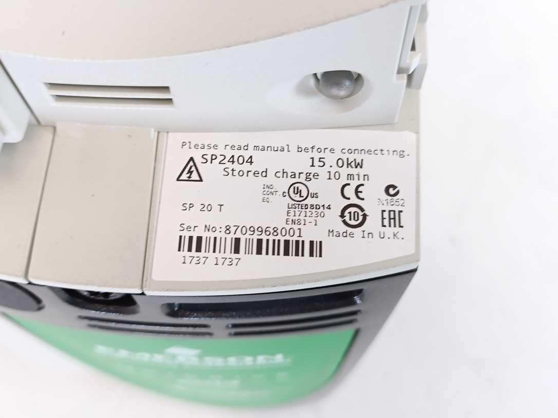 Control Techniques SP2404 UNIDRIVE 15.0kW