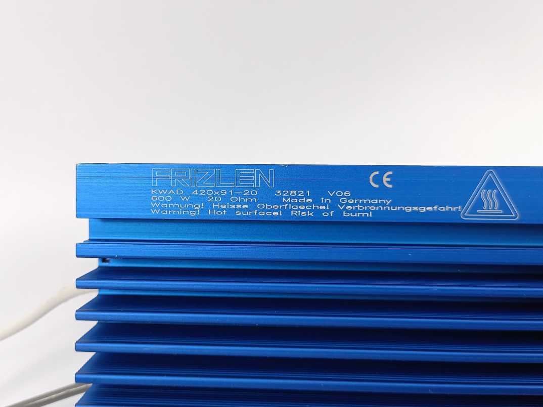 FRIZLEN KWAD 420x91-20 Wirewound Flat Power Resistor