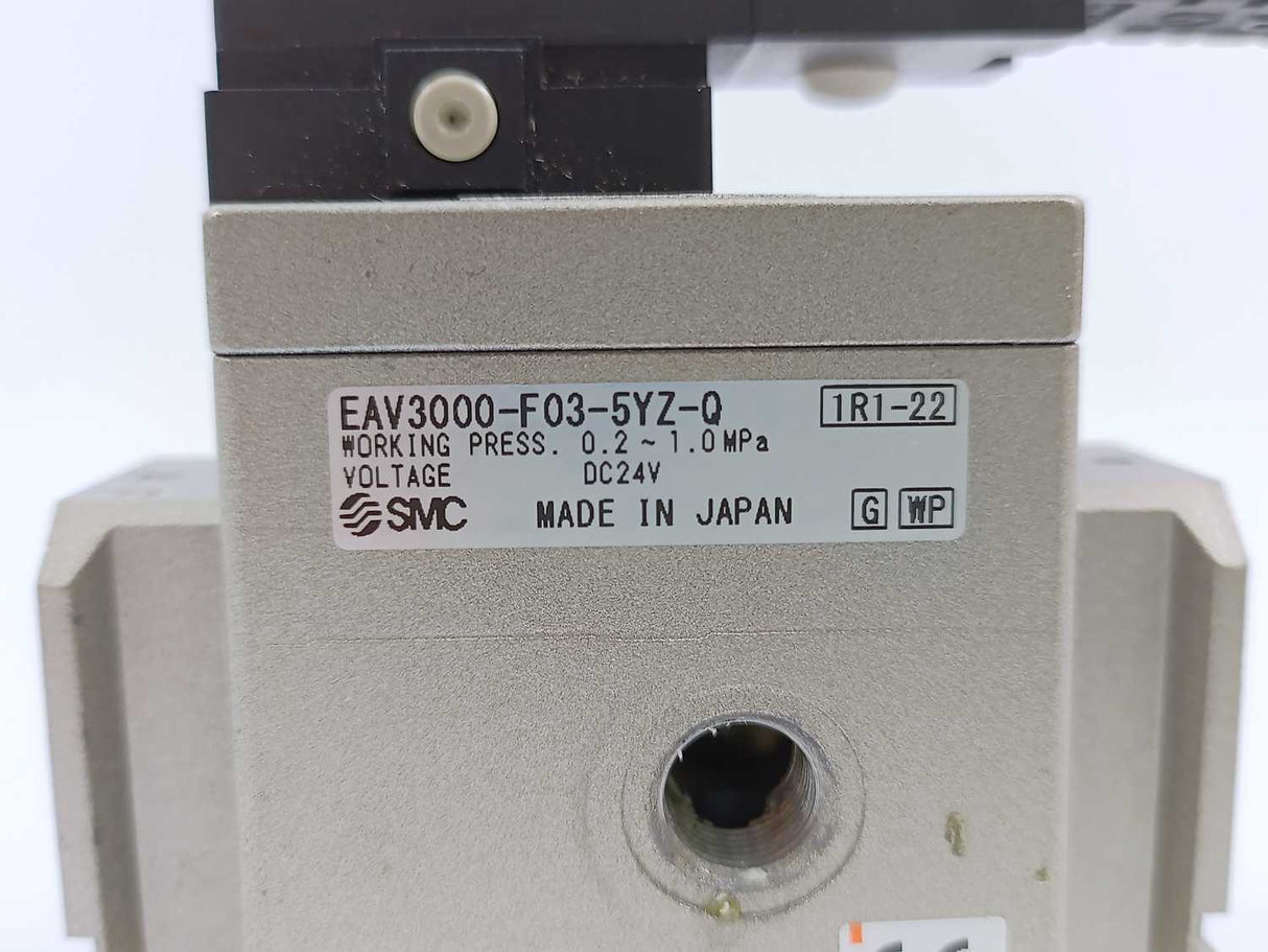 SMC EAV3000-F03-5YZ-Q Soft start up valve, 0.2-1.0 MPa