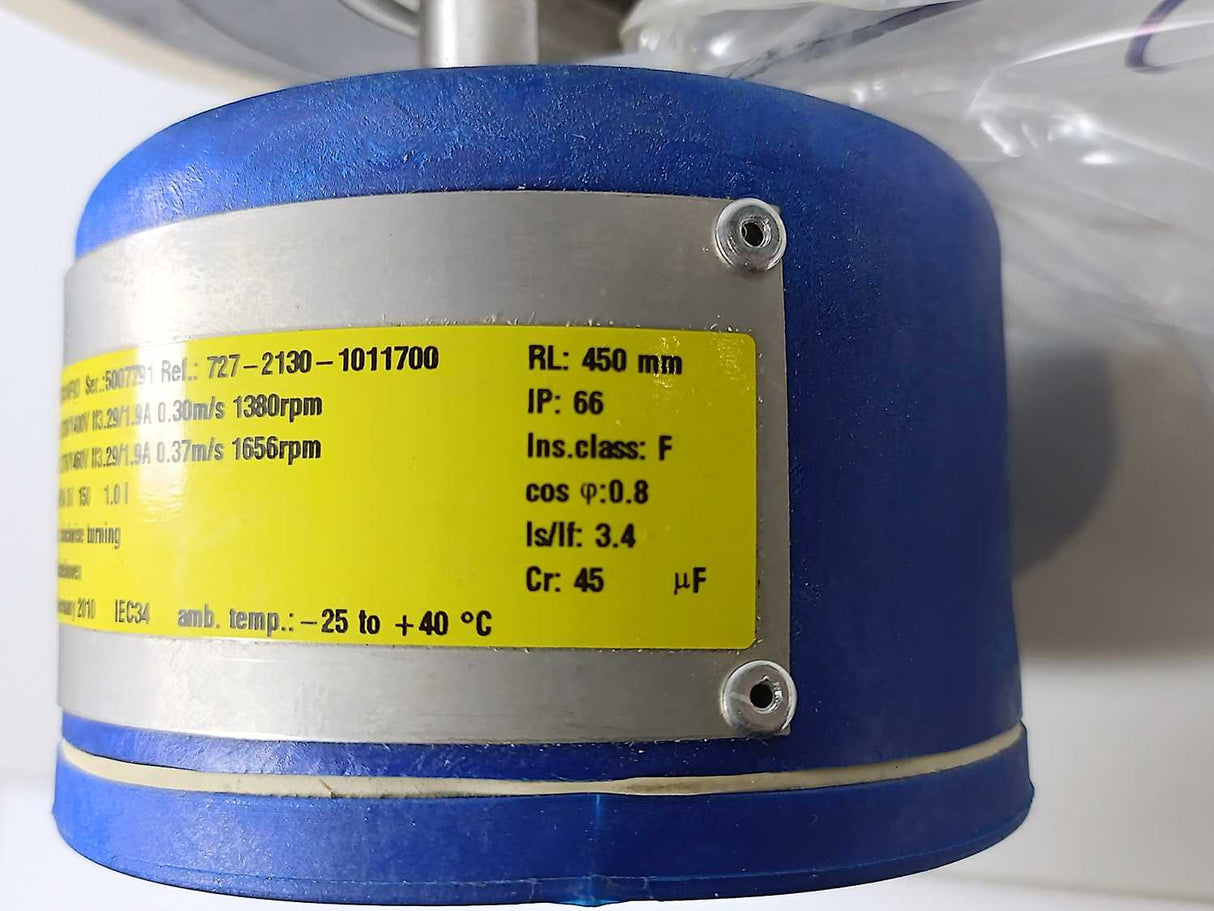 Interroll 138i Drum Motor 3 Phase - 750W - RL 450mm