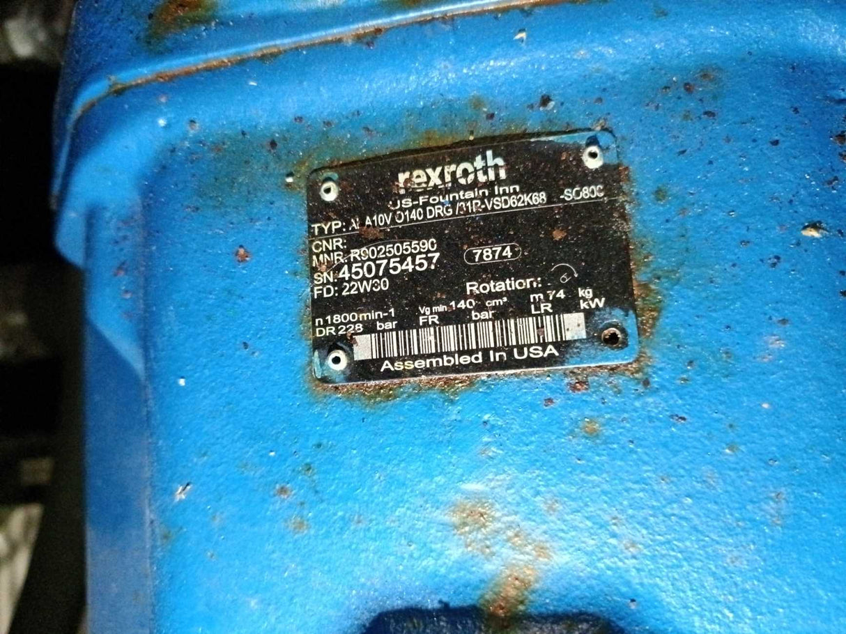 KMT Waterjet SLVI100 Streamline SL-VI 60000psi/100hp Cutting Pump Year 2022