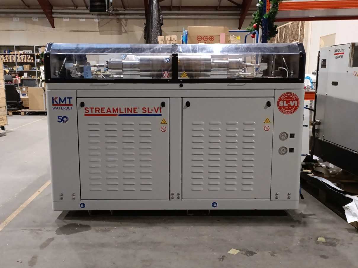 KMT Waterjet SLVI100 Streamline SL-VI 60000psi/100hp Cutting Pump Year 2022