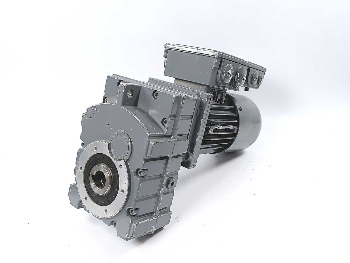 LENZE GFL04-2MHCR-063C12 AC Shaft-Mounted Helical Geared Motor 0.12kW w/ Gearbox