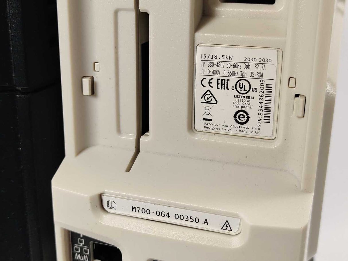 Control Techniques M700-06400350A Inverter Drive 15/18,5kW
