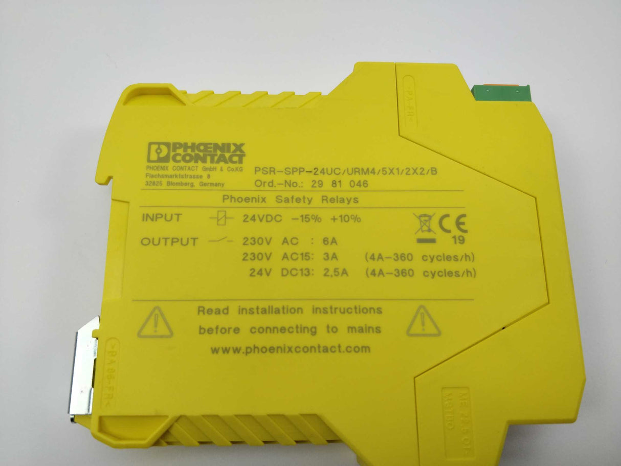 Phoenix Contact 2981046 Extension Module, PSR-SPP-24UC/URM4/5X1_B