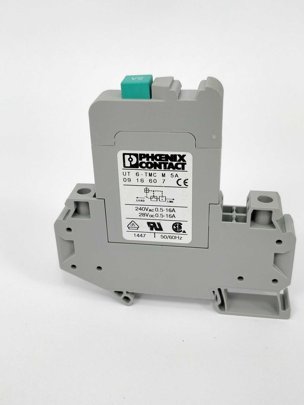 Phoenix Contact 916607 7 Pcs. UT 6-TMC M 5A