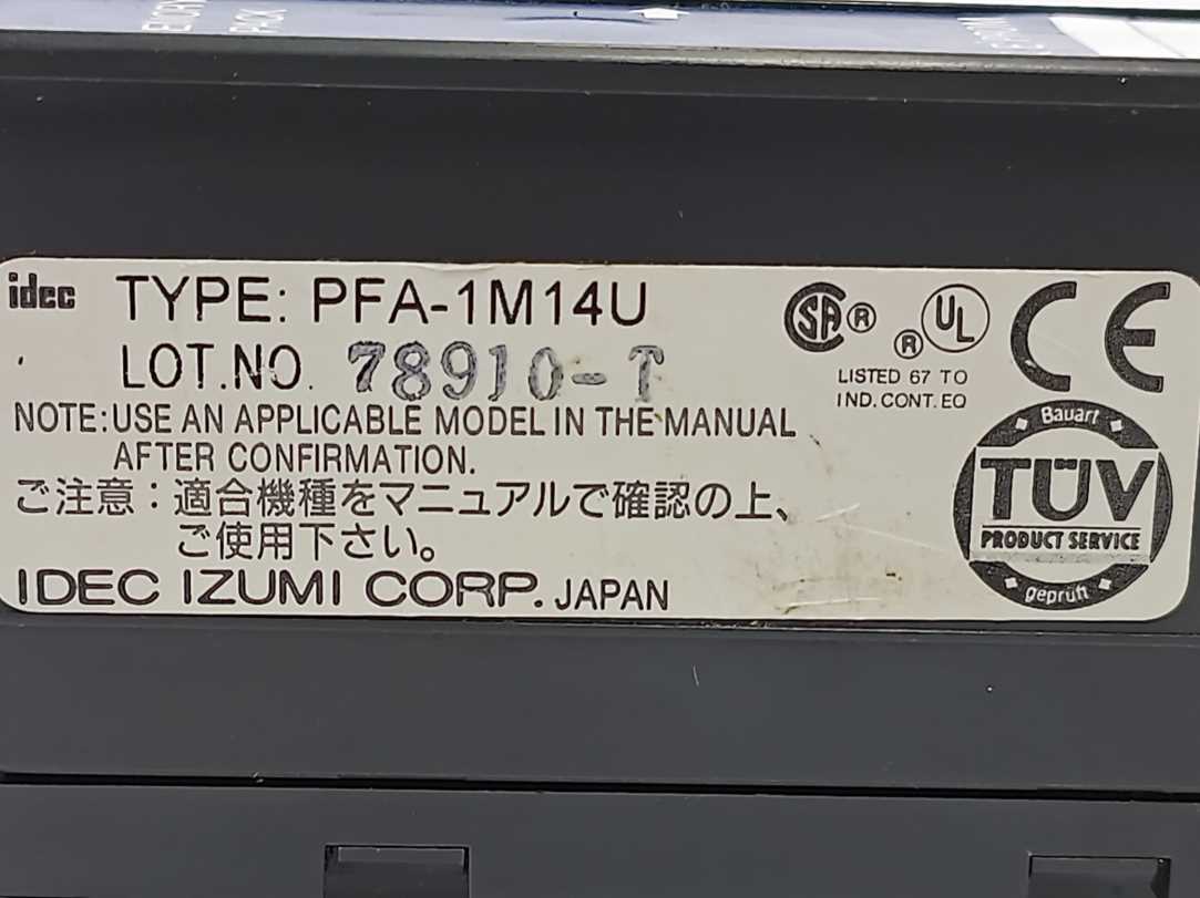 Idec Izumi PFA-1M14U FA Series Memory Pack