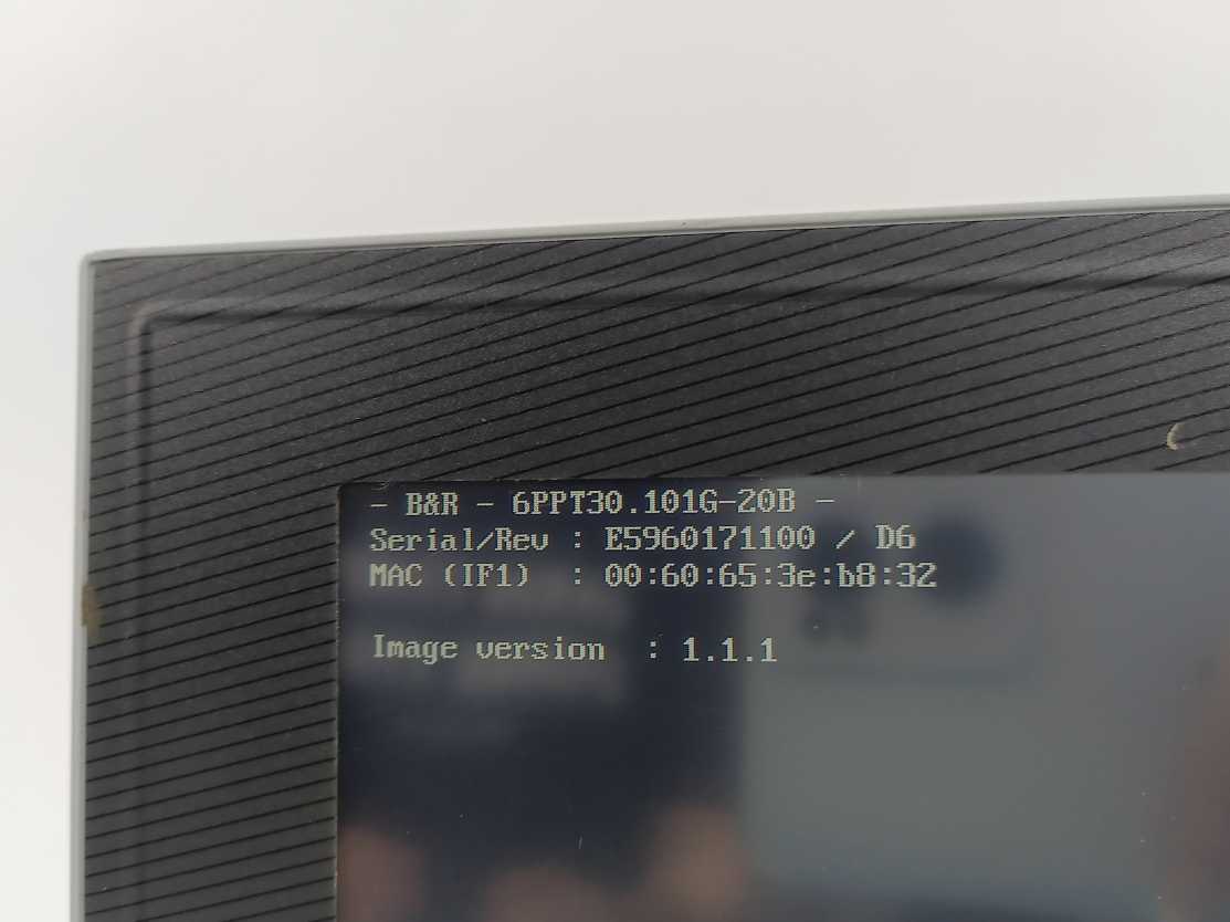 B&R 6PPT30.101G-20B Power Panel T30 10.1"