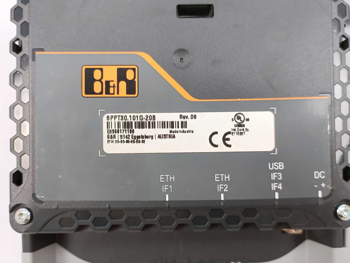 B&R 6PPT30.101G-20B Power Panel T30 10.1"
