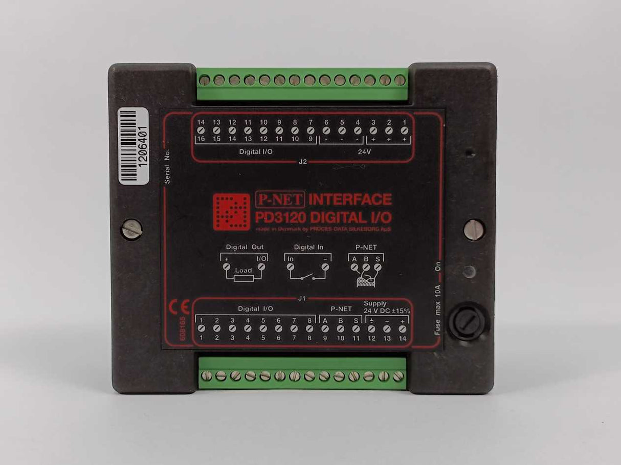 P-NET PD3120 Process-data Interface Digital I/O